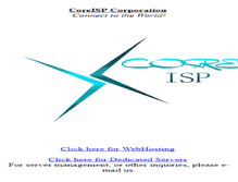 Tablet Screenshot of coreisp.net